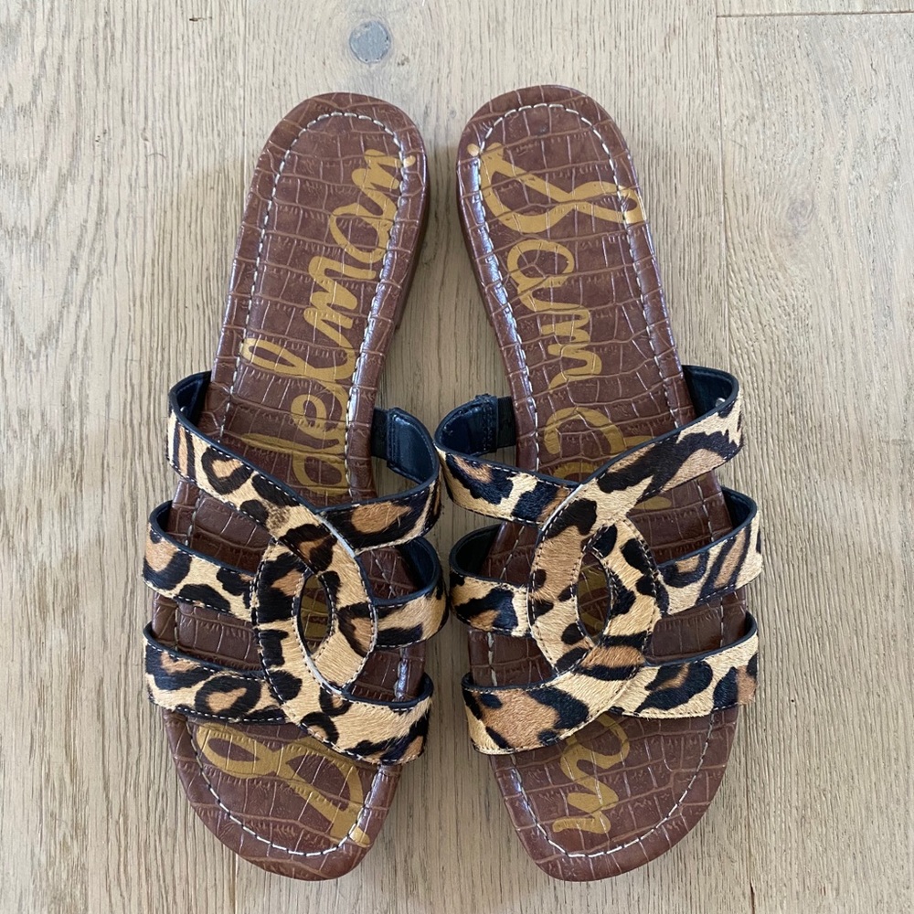 Sam Edelman Leopard Sandals